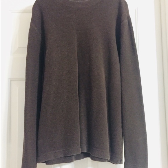 🌻3/$20 Banana Republic Brown Sweater 100% Cotton - Picture 2 of 4